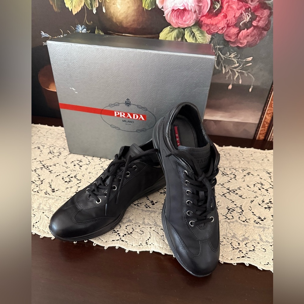 Prada Black Women's Sneakers